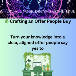 Crafting an Offer People Buy