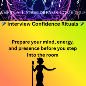 Interview Confidence Rituals