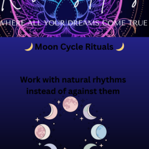 Moon Cycle Rituals
